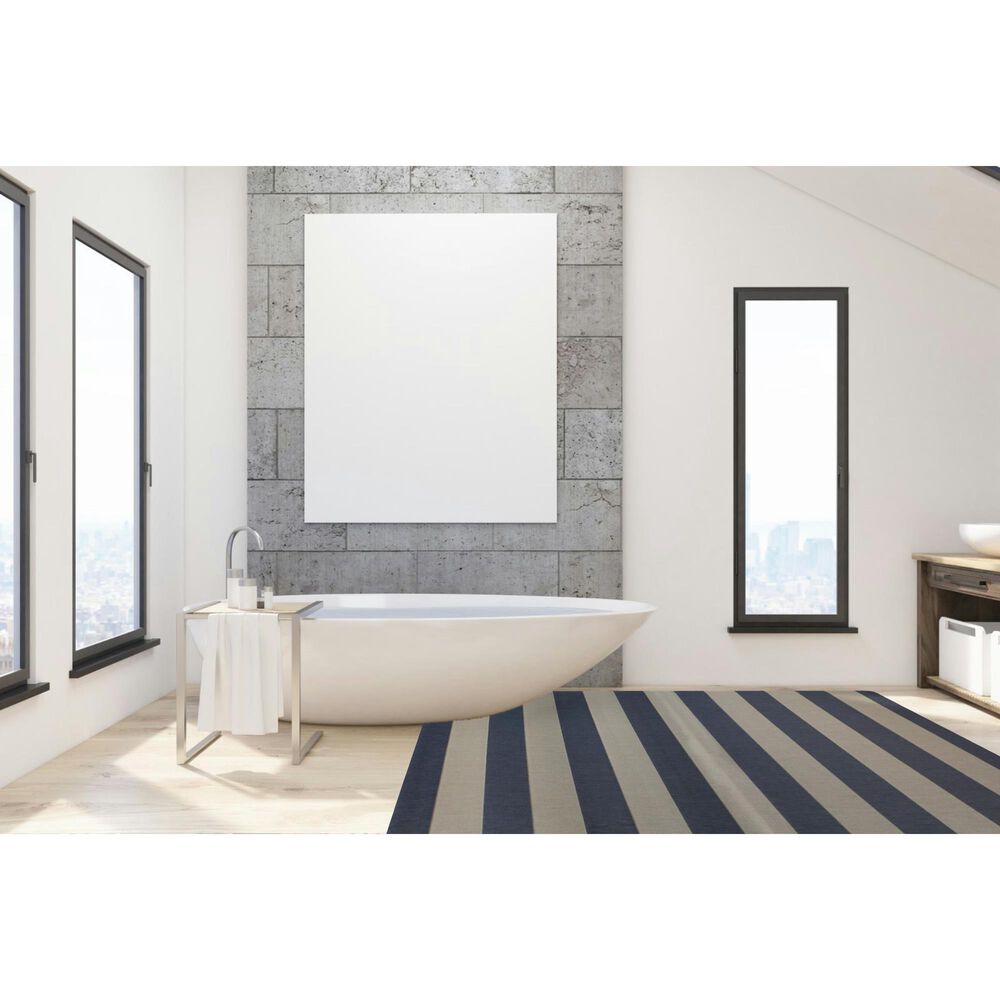 Cali Flooring Calabasas Blue 5' x 7' Indoor/Outdoor Area Rug, , large