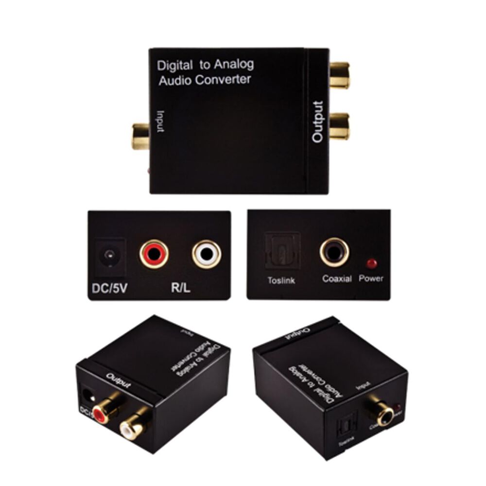 MetraAV Digital to Analog Converter PCM Only in Black, , large