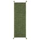 Safavieh Montauk 2"3" x 7" Green and Black Runner, , large