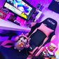 Techni Sport ProGamer2 Gaming Chair in Black and Pink, , large