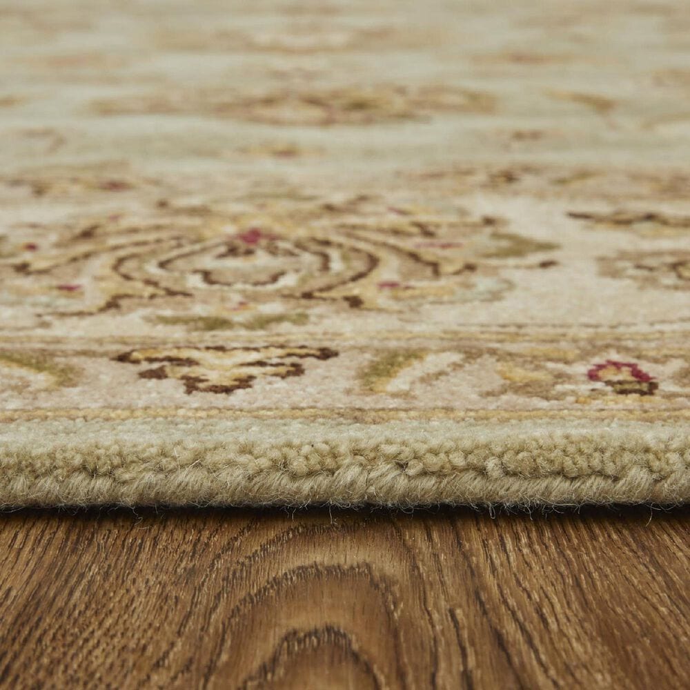 Feizy Wagner 8941F 5&#39; x 8&#39; Sage and Beige Area Rug, , large
