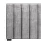 Richlands Furniture Crestone Queen Upholstered Platform Bed in Gray, , large