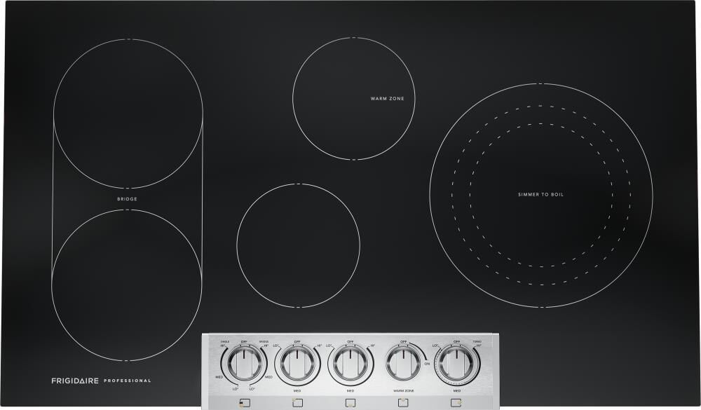 Frigidaire Professional 36&quot; Electric Cooktop in Stainless Steel, , large