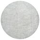 Surya Masterpiece MPC-2311 Medium Gray, Light Gray and Cream 6"7" Round Area Rug, , large