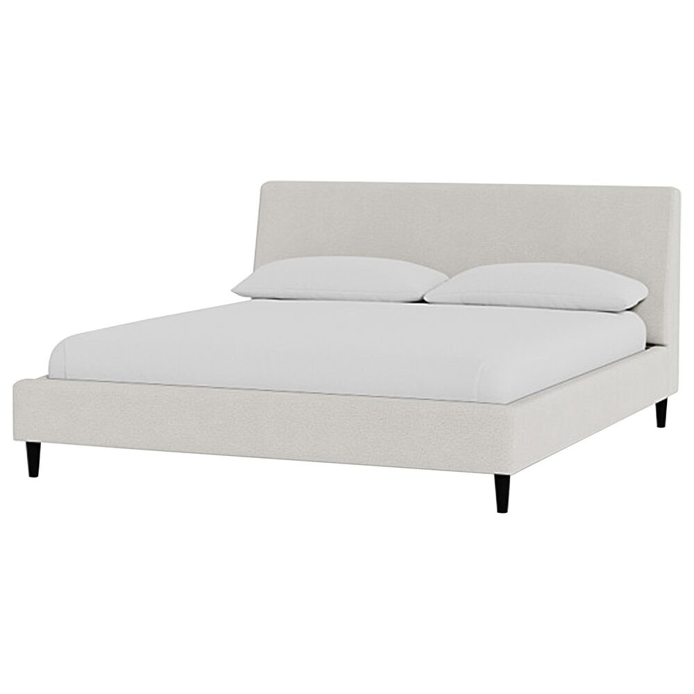 Style Expressions Prairie King Platform Bed in Pescara Dove, , large