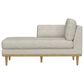 Golden Wave Furniture Reverie Left-Facing Chaise in Grey, , large