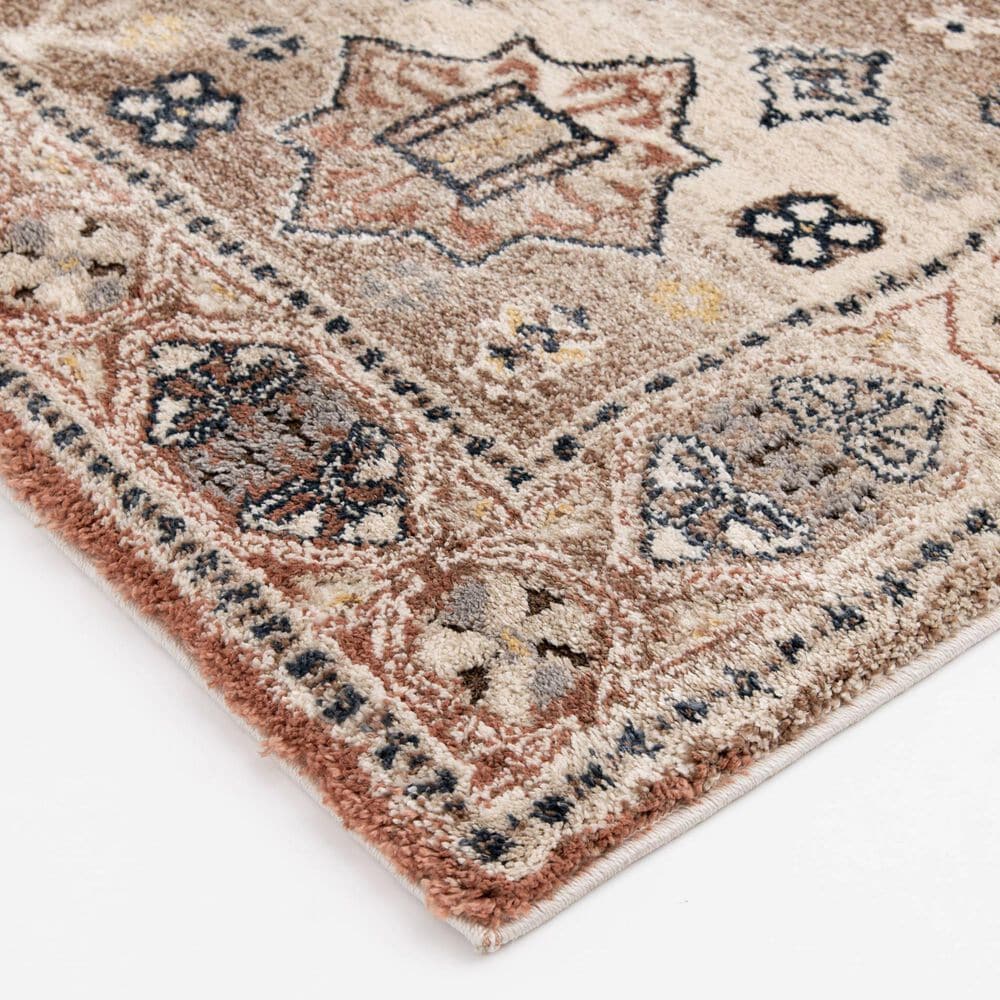 Central Oriental Stonington Lilith Tan 7&#39;10&quot; x 9&#39;10&quot; Area Rug, , large