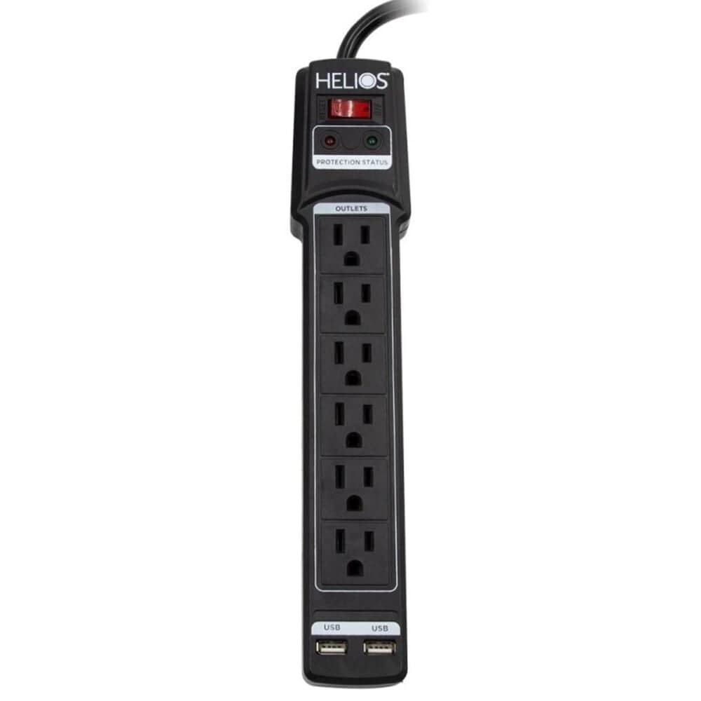 Helios Helios 6 Outlet Surge Protector, , large