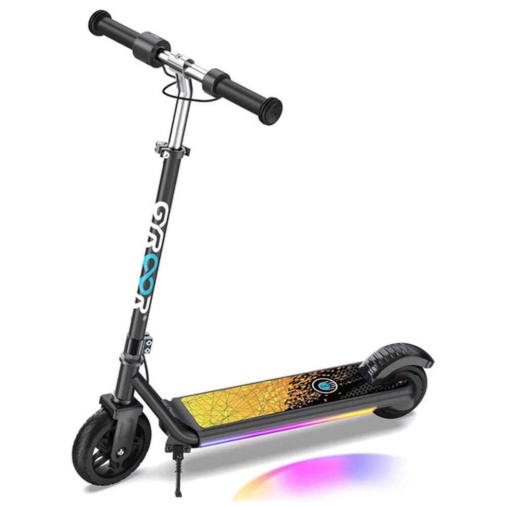 HOMLUX Kids Electric Scooter with 6" Tires in Black, , large