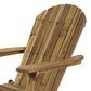 Noble House Bellwood Patio Adirondack Chair in Natural (Set of 2), , large