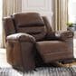 Ashley Stoneland Power Rocking Recliner in Chocolate, , large