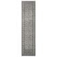 Safavieh Tulum Transitional  2" x 9" Ivory and Dark Grey Runner, , large