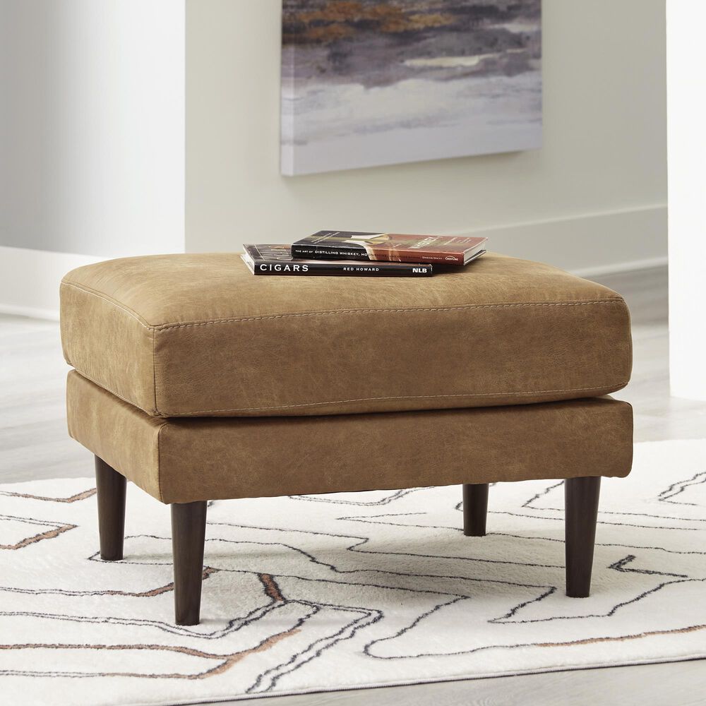 Ashley Telora Ottoman in Caramel, , large
