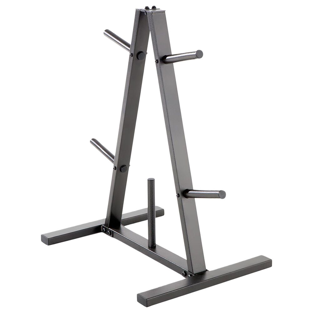 Impex, Inc Standard Weight Plate Tree Storage Rack in Black, , large
