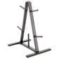 Impex, Inc Standard Weight Plate Tree Storage Rack in Black, , large