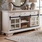 Santa Fe Rustic Console in Antique White, , large