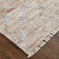 Feizy Beckett 2" x 3" Beige and Gray Area Rug, , large