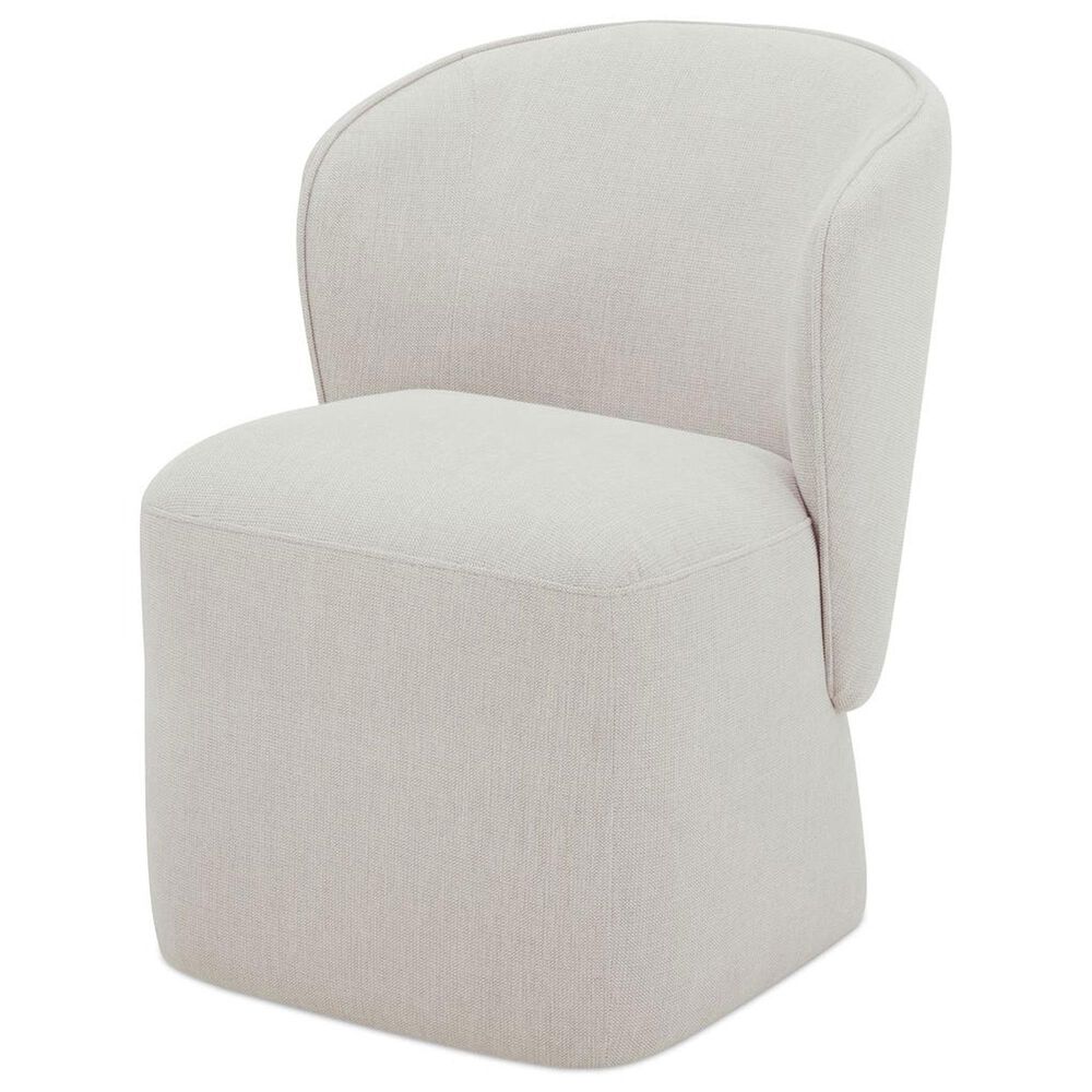 Moe"s Home Collection Larson Rolling Side Chair in Heather Grey, , large