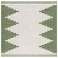 Surya Eagean EAG-2435 Grass Green, Ivory, Dark Green and Seafoam 6"7" Square Indoor/Outdoor Area Rug, , large