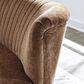 Signature Design by Ashley Collbury Stationary Accent Settee in Cognac Brown, , large