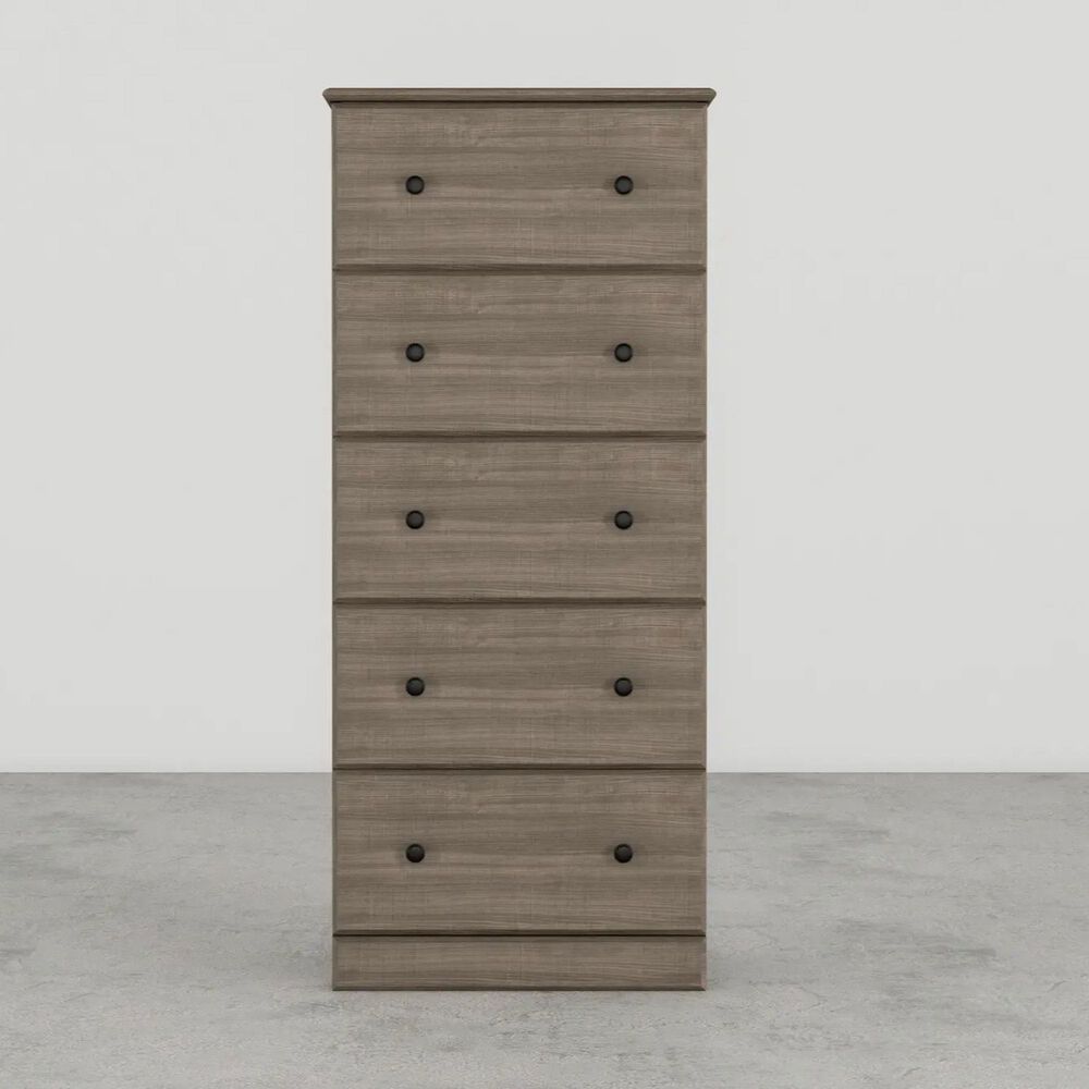 Lemoore Essential 23&quot; 5-Drawer Chest in Park Elm, , large