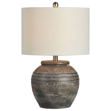 Southern Lighting Douglas Table Lamp in Brown, Gray and Black, , large
