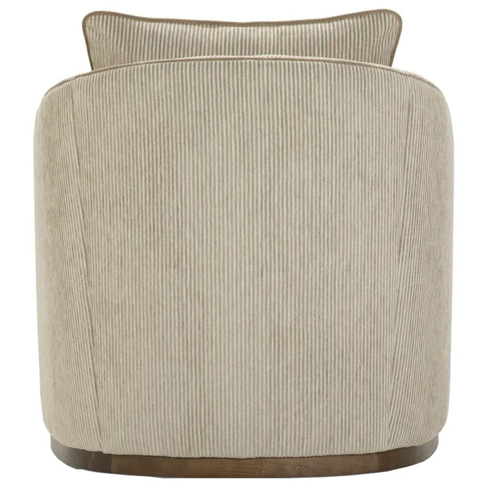 Rowe Furniture Emmerson Swivel Chair in Straw and Nugget, , large