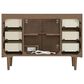 37B Mertola 48" Single Bathroom Vanity Cabinet in Walnut Drift with White Composite Stone Top and Backsplash, , large