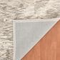 Amer Rugs Mexico Ivory and Charcoal 8" x 10" Area Rug, , large
