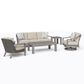Agio Vestavia 5-Piece Patio Deep Seating Conversation Set in Ladybug Honey, , large