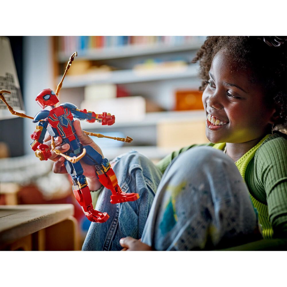 LEGO Marvel Iron Spider-Man Construction Figure, , large