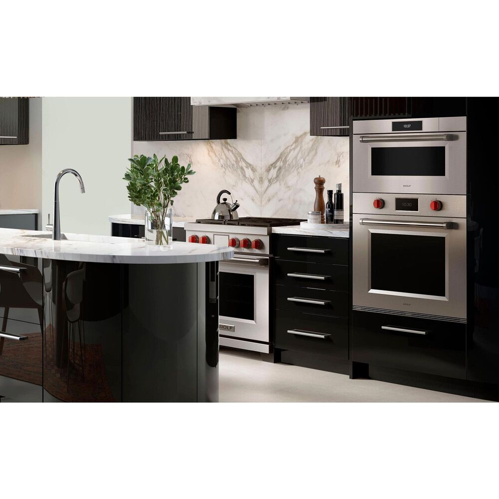 Wolf Appliances 5.1 Cu. Ft. Freestanding Dual Fuel Range in Stainless Steel, , large