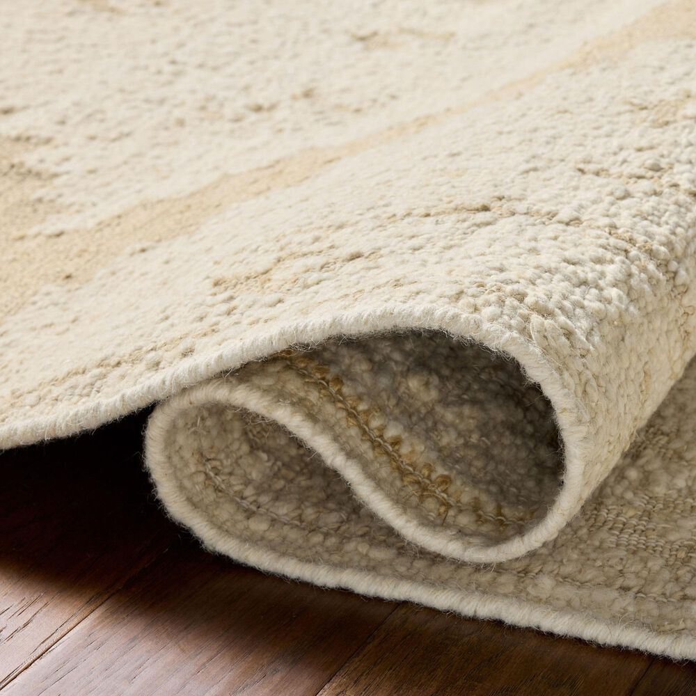 Loloi Alara ALR-03 Ivory and Natural 7&#39;9&quot; x 9&#39;9&quot; Area Rug, , large
