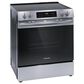 Frigidaire 30" Slide-In Front Control Electric Range with Air Fry in Stainless Steel, , large
