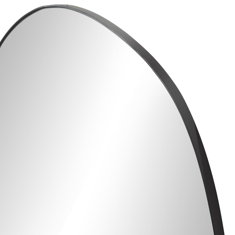 Four Hands Asher Contour Mirror in Gunmetal, , large