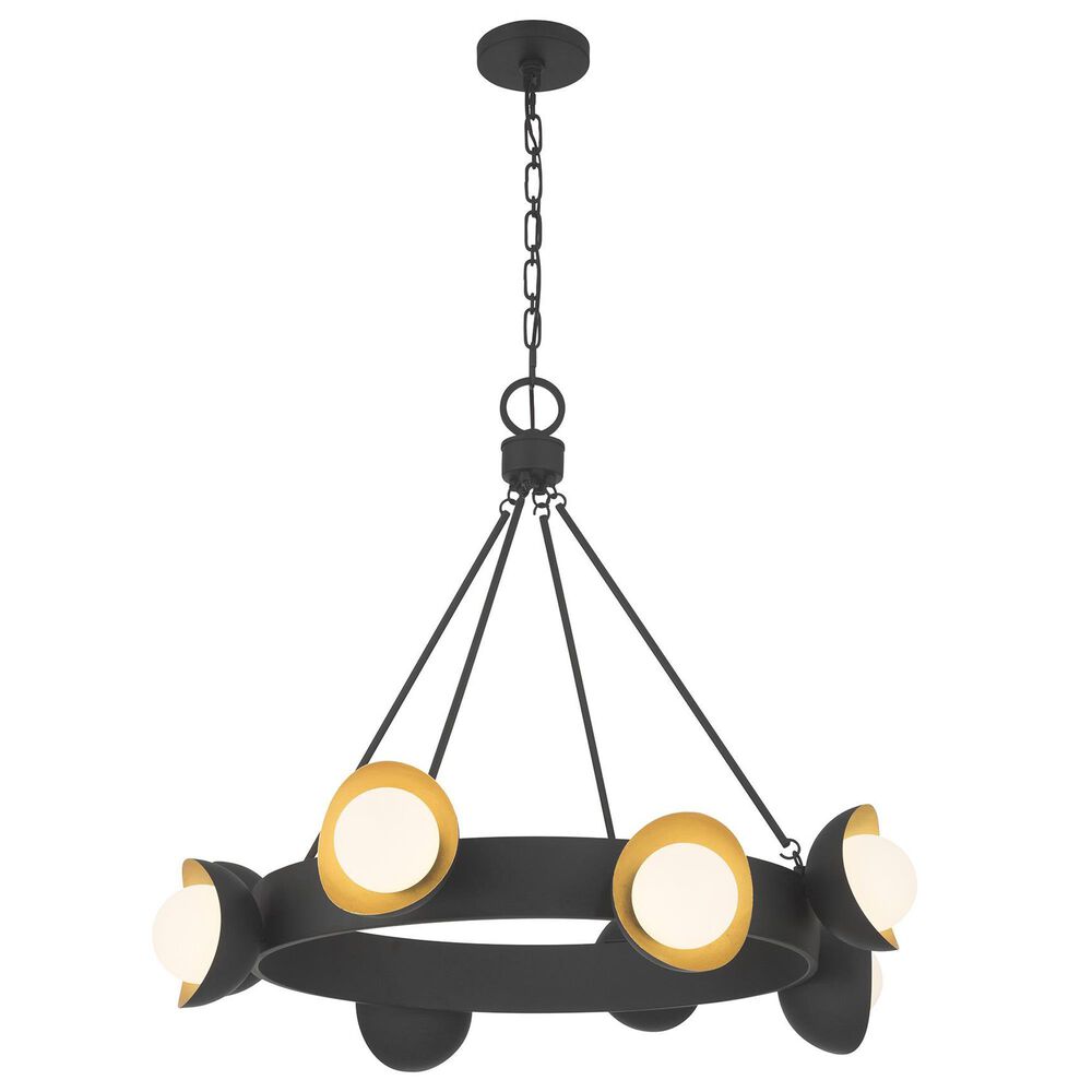 Savoy House Pierson 8-Light Chandelier in Black Cashmere, , large