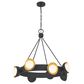 Savoy House Pierson 8-Light Chandelier in Black Cashmere, , large