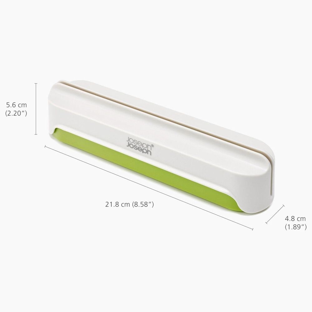 Joseph Joseph Halve-It Food Slicing Tool in Green and White, , large