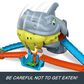 Hot Wheels City Shark Chomp Beach Playset with 1:64 Scale Die-Cast Toy Car, , large