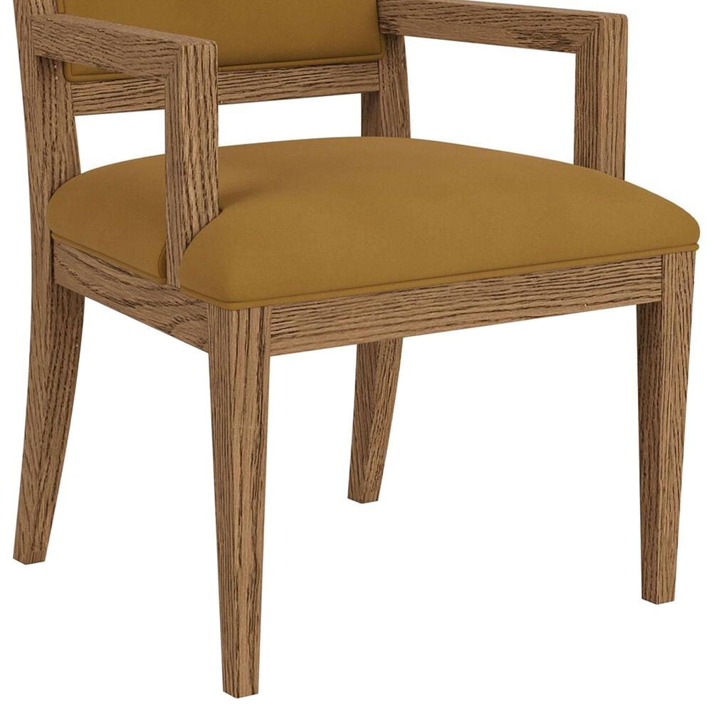 Shannon Hills Halbrooke Dining Arm Chair in Nutmeg Oak, , large