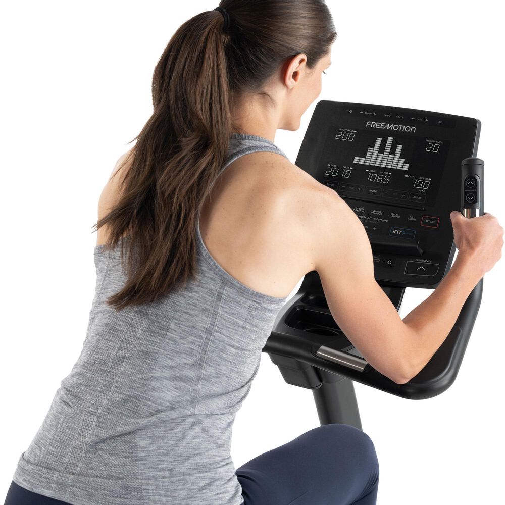 FreeMotion U10.9B Upright Bike in Black, , large