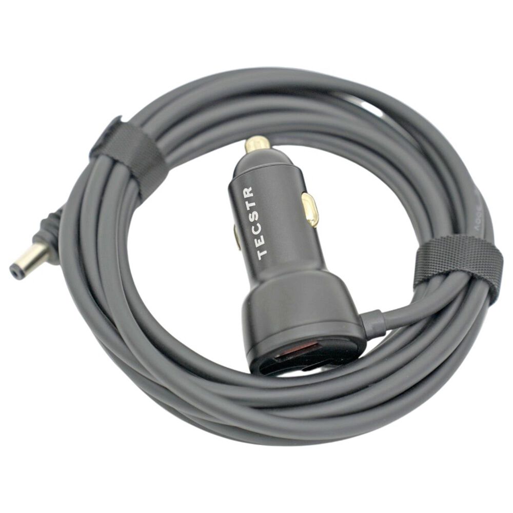 Starlink 10 Ft 3-Port Car Charger in Black, , large