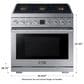 Dacor 36" Professional Gas Range in Silver Stainless Steel, , large