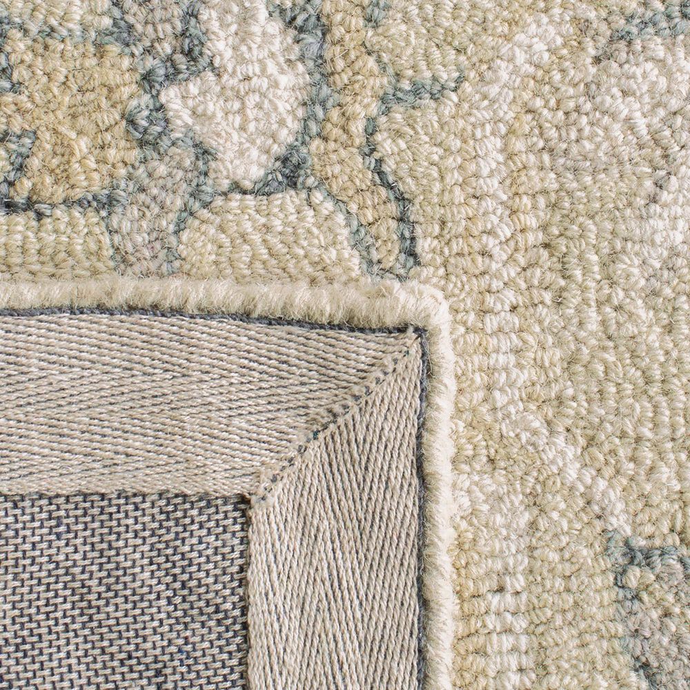 Safavieh Micro-Loop Oriental 2&#39;3&quot; x 15&#39; Beige and Ivory Runner, , large