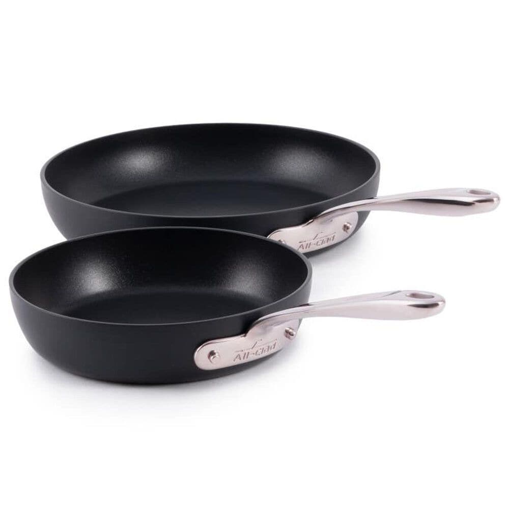 All-Clad HA1 Expert 2-Piece Nonstick Fry Pan Set in Black, , large