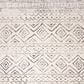 Safavieh Tulum TUL267A 3" Square Ivory and Grey Area Rug, , large