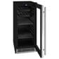 U-Line 15" Beverage Center in Stainless Frame, , large