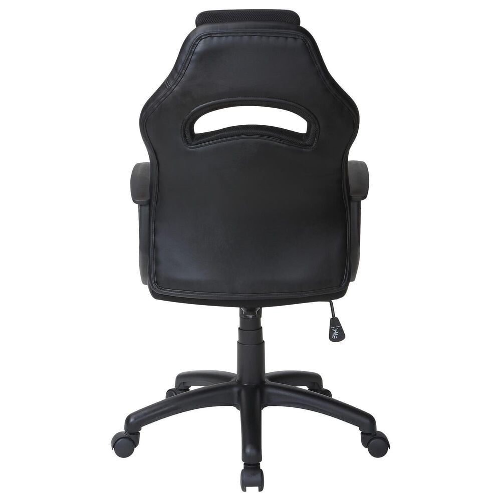 Valor Living Influx Gaming Chair in Black and Grey, , large