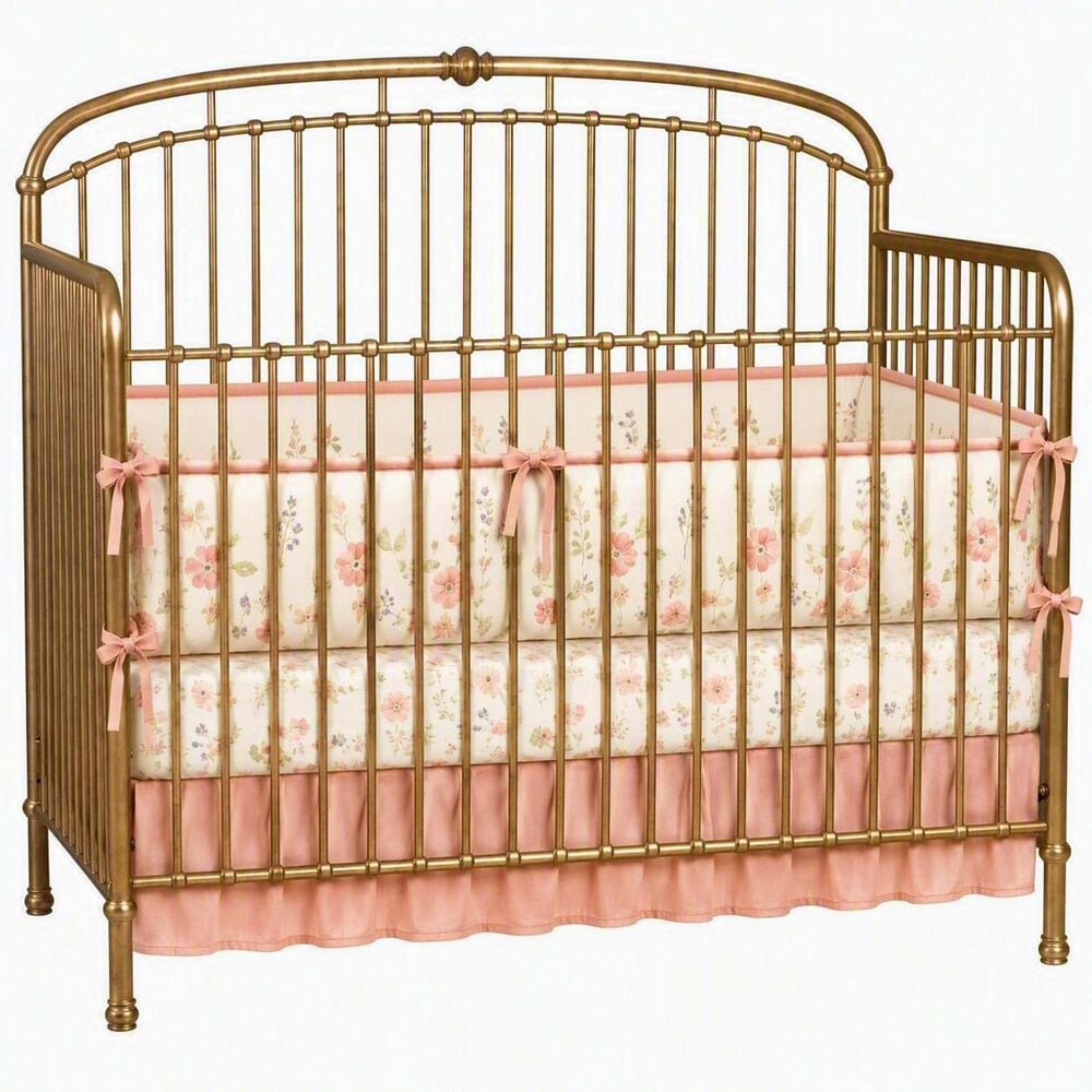Eastern Shore Olivia Convertible Crib inVintage Gold, , large