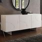 Casabianca Home Hugo 3-Door Buffet in White, , large
